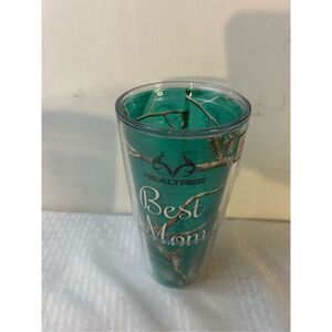 Tervis Realtree green Camouflage Best mom 24 oz tumbler new